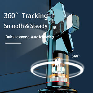 Trípode con Gimbal de Rotación 360° y Seguimiento Automático Q02, Control Remoto Inalámbrico, <span class=keywords><strong>Palo</strong></span> Selfie con Seguimiento P02 para Teléfono Inteligente - Product Image 4