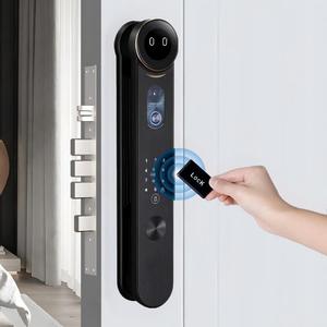 Cerradura Inteligente para Puerta con Videoportero, Reconocimiento Facial 3D, WiFi, Zigbee, Huella Dactilar y Cámara, Compatible con Puertas de Madera, Marca Ai Tuya - Product Image 4
