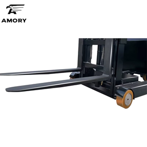 Apilador Eléctrico CQD1040, Capacidad de 1000 kg, Batería de Plomo-Ácido, Altura de Elevación de 4000 mm, Alcance Frontal, Montacargas de Pie - Product Image 2