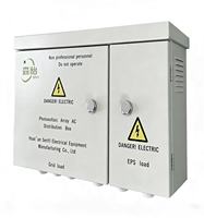 Boîte de distribution électrique industrielle 63A 400V AC, boîte de protection de distribution d'énergie électrique