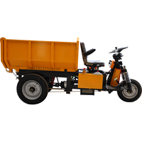 LK135 Vente en gros Mini-dumper électrique robuste pour moto, camionnette, mini-camion, 1,5 tonne, moteur 48V, batterie 2000W