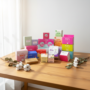 Envío Gratis, Artículo de Compras en Línea en Alibaba, Venta al por Mayor de Fábrica, Toallas Sanitarias Súper Suaves, Toallas Femeninas Orgánicas Extra Grandes - Product Image 5