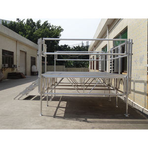 เวทีอลูมิเนียมพร้อมบันไดและราวบันไดโครงโครงอลูมิเนียมโครงสร้างเวทีกลางแจ้ง - Product Image 3