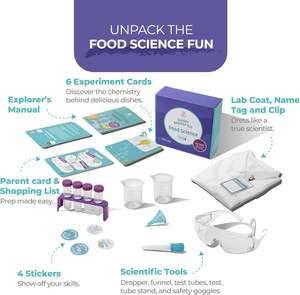 Kit di <span class=keywords><strong>Laboratorio</strong></span> Scientifico STEM per Bambini, Set per Esperimenti Scientifici Fai-da-Te, Giocattoli Educativi Creativi per Cucina e <span class=keywords><strong>Laboratorio</strong></span> - Product Image 5