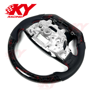 Volant personnalisé en fibre de carbone forgée avec LED et indicateur de régime pour Ford Ranger Raptor XTL XLT 2023-2026 - Product Image 4