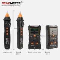 PEAKMETER PM6816, Localizador de Líneas Multifuncional de Alta Precisión, Probador de Cables de Red Anti-Interferencia, Fabricante de Rastreadores de Líneas