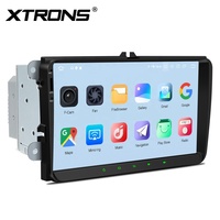 Autoradio Android de 9 Pulgadas para VW/Skoda/Seat, Qualcomm 665, 8+256GB, QLED IPS HD, Salida Óptica RCA, Sonido DTS, CE-XTRONS