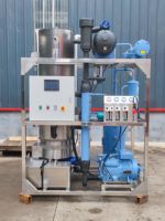 Machine à glaçons industrielle Coldsmart 1T 3 tonnes par jour, moteur, pompe, compresseur, moteur de machine à glaçons, boisson professionnelle, OEM, réfrigérant R404A 1