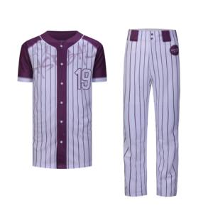 Dblue เสื้อเจอร์ซีย์เบสบอลแบบสวมหัวสำหรับผู้ชายเสื้อเจอร์ซี่คอกลมแห้งเร็วเสื้อเบสบอลพิมพ์ซับลิเมชันระบายอากาศได้ดี - Product Image 1