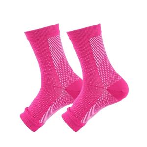Chaussettes de compression 20-30 mmHg avec soutien de la voûte plantaire, manchon de cheville pour fasciite plantaire, manchon de compression protecteur - Product Image 1