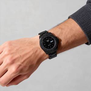 Reloj de Pulsera Profesional Automático, Resistente al Agua, para Hombre, Correa de Acero Inoxidable, Negro, Reloj Mecánico de Lujo - Product Image 1