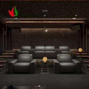 Современное Роскошное кресло для домашнего театра, диваны для сна для домашнего кинотеатра, регулируемый подголовник, мебель для сидения - Product Image 3
