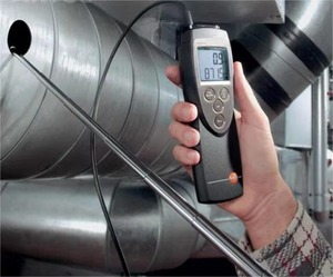 Anemómetro Térmico Testo 425 Alemán, Mide la Velocidad del Viento y Calcula el Volumen de Aire Automáticamente - Product Image 2