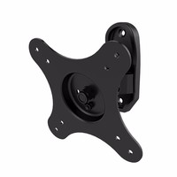 Support mural pour moniteur en métal LA100-S pour tablettes PC, compatible avec les appareils de 10 à 24 pouces, capacité de charge de 30 lb, compatible VESA 100x100 mm