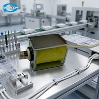 Mini-vanne solénoïde à air DC 10V, structure OEM personnalisable, produit semi-fini