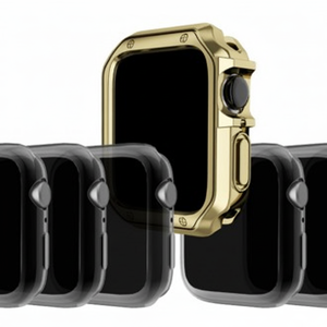 อุปกรณ์เสริมสมาร์ทวอทช์เข้ากันได้กับเคสซิลิโคนสำหรับ Apple Watch เคสใส่สุนัขได้พอดี - Product Image 1