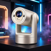 Projecteur intelligent portable JUNO J3 200 ANSI HIS352 WiFi 6 1+8 Go Android 9 720P avec batterie intégrée (3-4 heures), haut-parleurs, écran LCD Mini LED