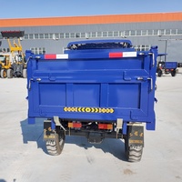 Tricycle diesel à grande capacité, fabrication directe, conception de camion à benne ouverte, tout-terrain, tricycle cargo à 3 roues