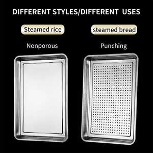 YITIAN Machine commerciale à vapeur de riz à gaz à 12 plateaux en acier inoxydable chariot de banquet avec buffet chauffé pour la restauration à la vapeur - Product Image 3