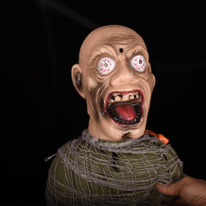 هالوين الديكور مسكون منزل كشاف إضاءة للحفلات يصل محس حركة المتحركة شنقا الجثة الدعائم - Product Image 6