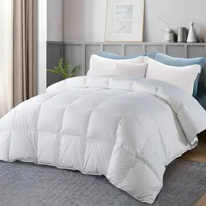 Luxury Goose/duck Down Feather Duvet For All Season Best Selling High Quality Cheap Comforter