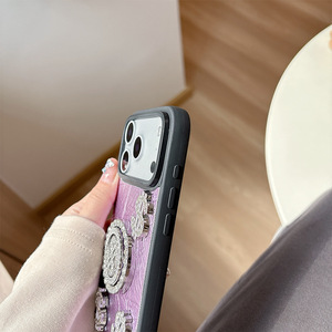 Funda de Lujo para Teléfono <span class=keywords><strong>iPhone</strong></span> 17 Pro Max con Diseño de Dólar de Diamantes de Imitación, Resistente a Golpes, con Correa de Mano, Compatible con <span class=keywords><strong>iPhone</strong></span> 16 y 15 - Product Image 4