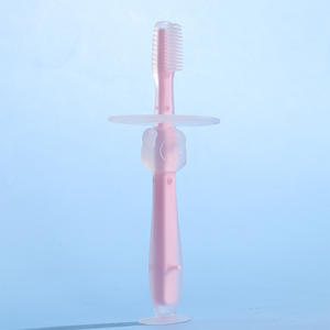 Spazzolino da denti da allenamento in <span class=keywords><strong>Silicone</strong></span> morbido per bambini spazzolino da denti per l'igiene orale dentale per bambini spazzolino da denti per bambini articoli per bambini - Product Image 3