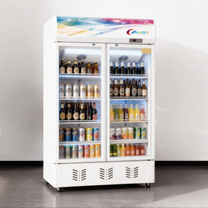 Réfrigérateur commercial à haute capacité, refroidi par air, vitrine réfrigérée, réfrigérateur à refroidissement par air - Product Image 5