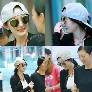 Gafas de Sol de Aviador Estilo Coreano Qianai, Unisex, Montura Dorada, Lentes Plateadas, 100% Protección UV, Protección Solar para Conducir y Salidas - Product Image 3