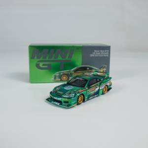 MINIGT 858 Nissan Super Silhouette S15 SILVIA Auto Model 1:64 Schaal Verzilverd Plastic Hangkaart - Product Image 5