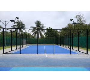 Pista de Pádel Panorámica Completa Phuoc Thinh con Pilares de Vidrio, Pista de Pádel Premium con Vidrio Templado, Venta al por Mayor Global - Product Image 1