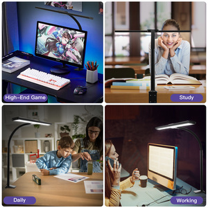 Lámparas de mesa con abrazadera de arquitecto más brillante, banco de trabajo Led, lámpara de escritorio de oficina para Monitor Studio - Product Image 6