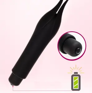 G Spot Clitoral Vibrator, Tongue Vibrator Stimulator, Soft Licking Clit Tickler Adult Sex Toys for Female Nipple Oral Sex Couple
