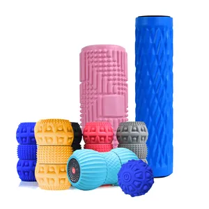 New Custom Logo plates Fitness Yoga Massage Foam Roller for Muscles