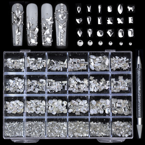 Juego <span class=keywords><strong>de</strong></span> Herramientas <span class=keywords><strong>de</strong></span> Arte <span class=keywords><strong>de</strong></span> <span class=keywords><strong>Uñas</strong></span> 3D <span class=keywords><strong>de</strong></span> Alta Calidad, Caja <span class=keywords><strong>de</strong></span> Lujo <span class=keywords><strong>con</strong></span> <span class=keywords><strong>Piedras</strong></span> <span class=keywords><strong>de</strong></span> Cristal y Diamantes <span class=keywords><strong>de</strong></span> Imitación, Diseños Brillantes, Material Metálico para Decoración <span class=keywords><strong>de</strong></span> <span class=keywords><strong>Uñas</strong></span> - Product Image 6