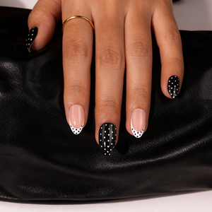 <span class=keywords><strong>Ongles</strong></span> pressés en acrylique à pois, <span class=keywords><strong>ongles</strong></span> artificiels œil de chat, <span class=keywords><strong>ongles</strong></span> pressés de haute qualité, vente en gros, <span class=keywords><strong>ongles</strong></span> artificiels OEM, amande - Product Image 4