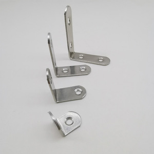 Stainless Steel Angle <b>Brackets</b> L Shape Thickened Furniture Connectors Hardware Support <b>Bracket</b> Durable - Product Image 2
