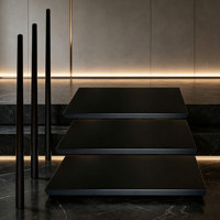 Pièces d'escalier en bois massif de style minimaliste moderne |   Colonnes et marches d'escalier pour villas, hôtels et hôpitaux |   Écologique et durable