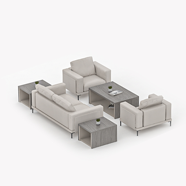 New Sofa Modern Sofa Living Room Leather High Back Comfortable Office Sofa Set Customizable Church Furniture Furniture Factory