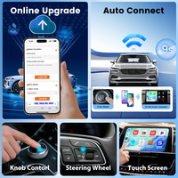 Microphone intégré pour la commande vocale Siri, appels mains libres, kit Carlink, adaptateur USB Carplay sans fil, adaptateur USB USBC, boîte AI, adaptateur Car Play