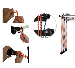 #B10BDW3 3 Roller Wall Ceiling Mount Manual <strong>Background</strong> Support System for Studio Photography Muslin Paper Backdrop Live Stream - Product Image 5