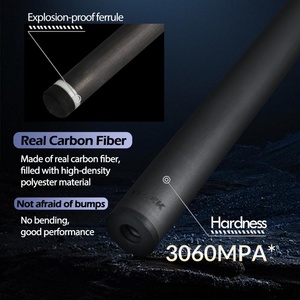 YEUEK Carbon Fiber <b>Pool</b> Cue <b>Stick</b> 12.5mm Tip,Low DeflectionBilliard Cue <b>Sticks</b> <b>Pool</b> <b>Sticks</b> with 3/8 * 8 Pin,58"Cue <b>Stick</b> 19-20oz - Product Image 4