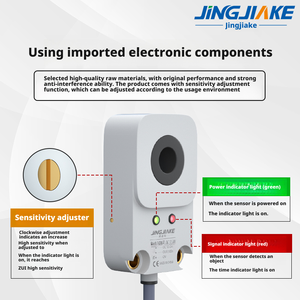 Capteur de proximité inductif à haute vitesse Jingjiake, détection par soudure, vis, machine d'alimentation, capteur BHA06NZ, polymère - Product Image 4