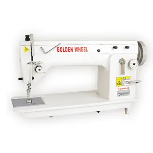 secondhand golden wheel CSL-1720 Series Double Needle,Picot-Stitch, Flatbed Sewing Machine for blouse, shirt, dress, necktie