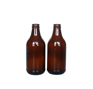 Shanghai Linlang Vente en gros de bouteilles en <span class=keywords><strong>verre</strong></span> ambré de 250 ml, 335 ml et 500 ml pour la bière - Product Image 1