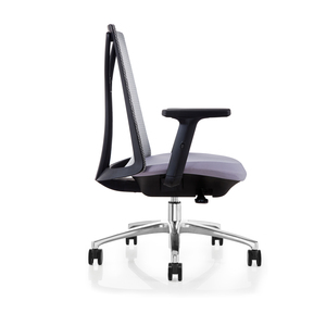 Usine directe en gros mi-dossier maille tâche pivotant inclinable réglable ergonomique rotation chaise de bureau Cadeira De Escritorio - Product Image 2