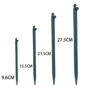 Support de <span class=keywords><strong>Plante</strong></span> en Plastique Vert de 8 Pouces et 10 Pouces de <span class=keywords><strong>Hauteur</strong></span> pour Jardin - Product Image 1