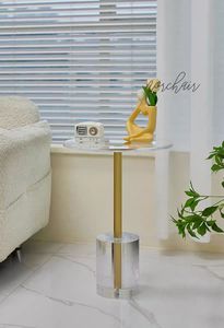 Hot Sale Custom kleine klare Acryl moderne Design Couch tisch Wohnzimmer möbel mit Tee Beistell tisch - Product Image 4