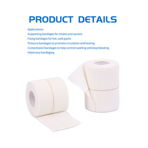 <span class=keywords><strong>Bande</strong></span> adhésive élastique médicale, ruban auto-adhésif cohésif, bandage EAB, bandages extensibles flexibles - Product Image 3