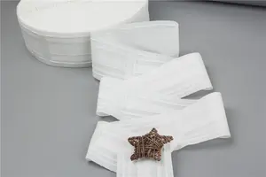 Yeni dekoratif shrink kemer şeffaf perde bantlar ve aksesuarları polyester